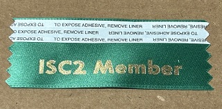 ISC(2) Member Ribbon - Click Image to Close